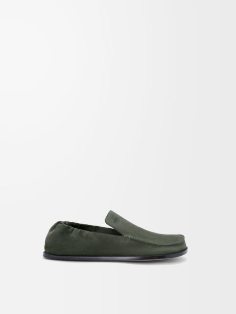 Flex loafer in suede