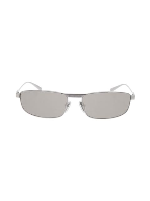 Tag 3.0 Rectangle Sunglasses  in Light Grey