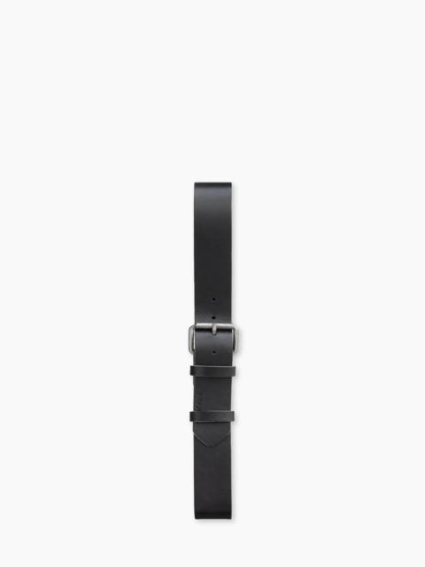 NUDIE JEANS PEDERSSON LEATHER BELT BLACK
