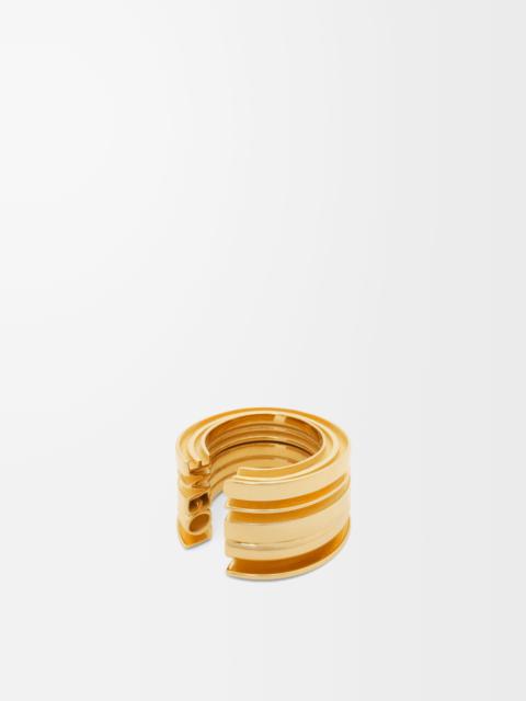 LOEWE Graphic ring in sterling silver