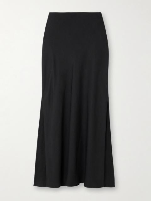 Crepe Maxi Skirt