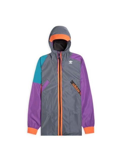 adidas originals WB Karkaj Windbreaker Grey FM3693