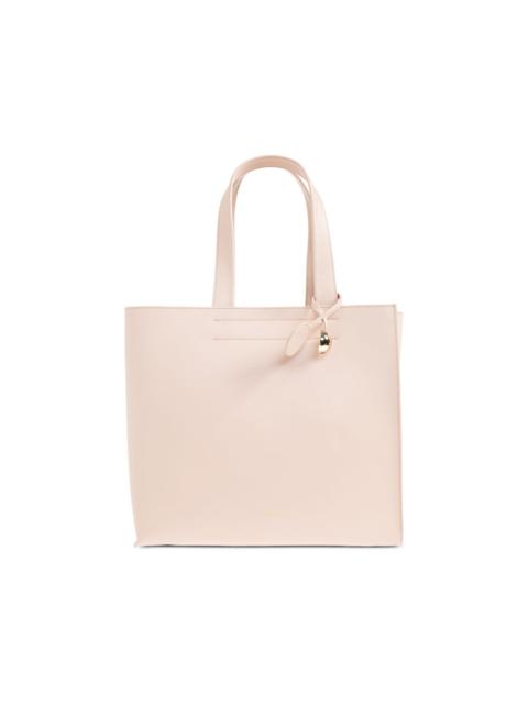 top handle charm tote bag