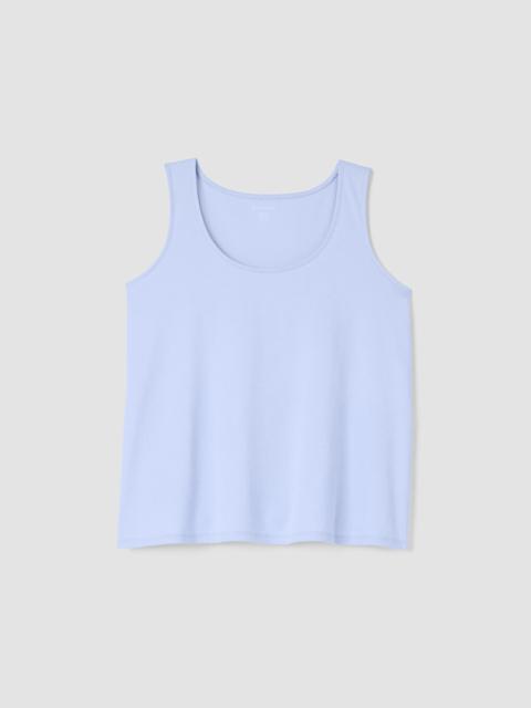 Organic Cotton Interlock U-Neck Sleep Tank
