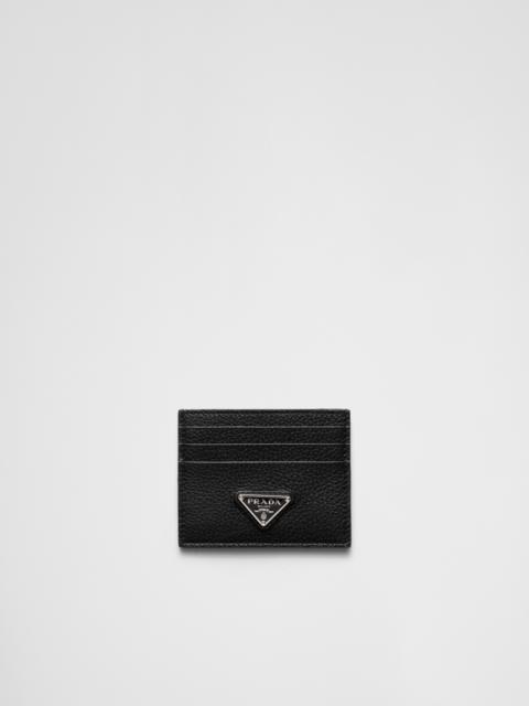 Leather card holder