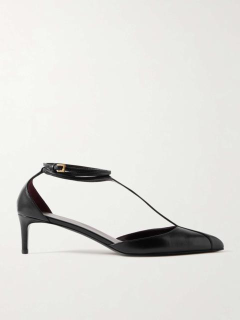 Mia leather pumps Black