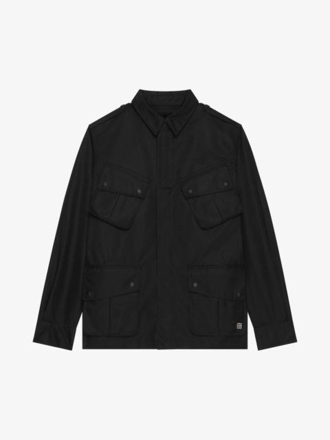 MULTI-POCKET JACKET WITH 4G DETAIL