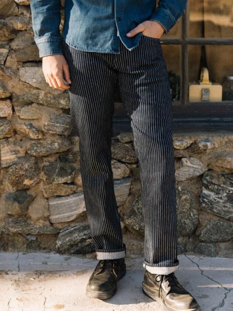 The Hammer Straight - Indigo Stripe Rinse 14oz Selvedge