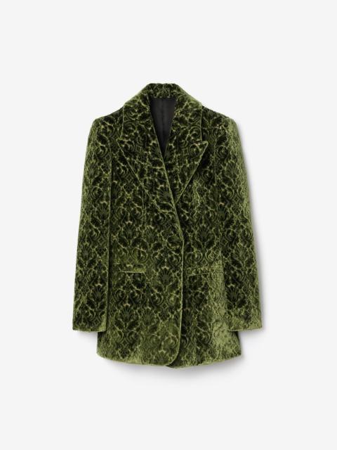Baroque Velvet Blazer