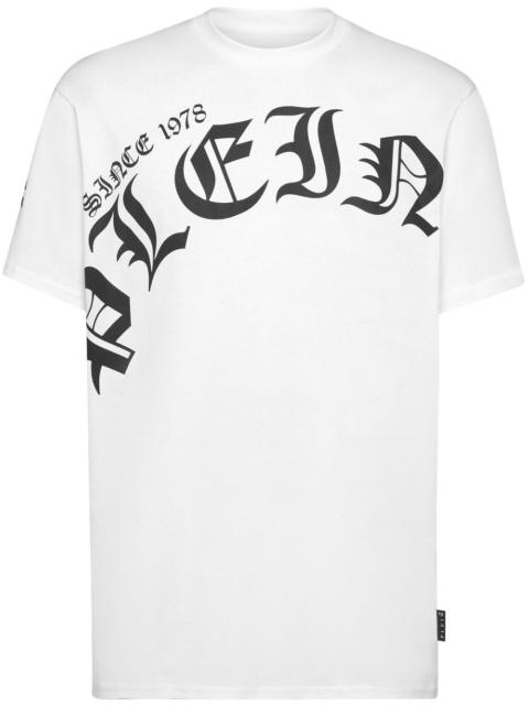 logo-print cotton T-shirt