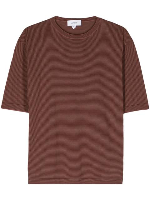 striped knitted T-shirt