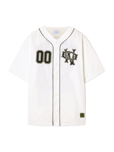 White 00 Baseball Shirt