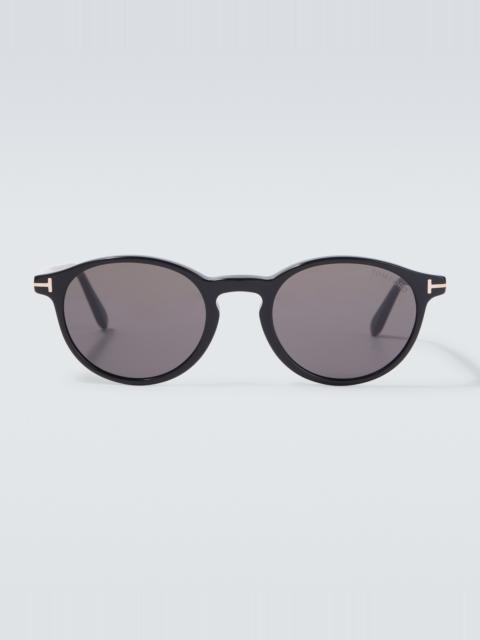 Prescott round sunglasses