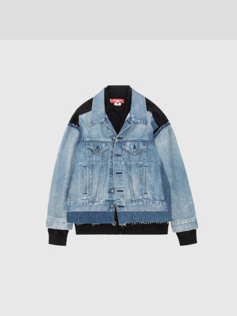 X LEVI'S WITH CARDIGAN DENIM JACKET