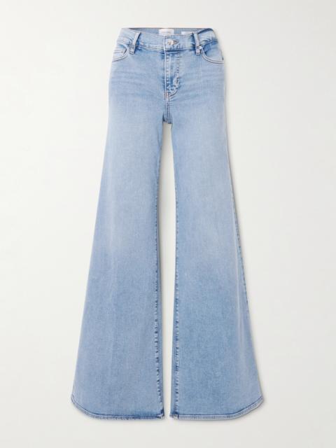 Le Palazzo Mid-rise Flared Jeans