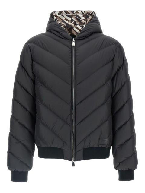 reversible quilted jacket