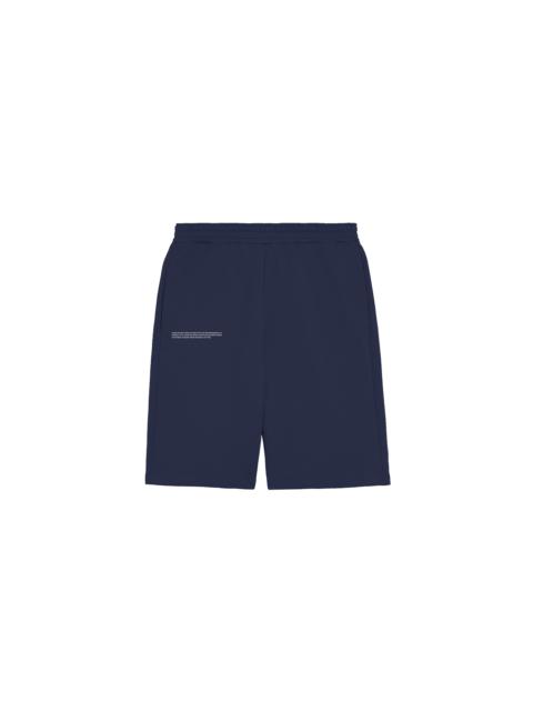 Womens 365 Midweight Long Shorts - Navy Blue