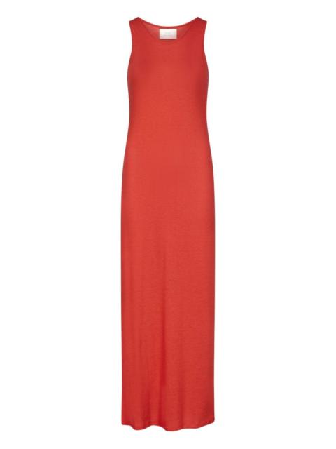 MYRON LDS shoulder-straps midi dress