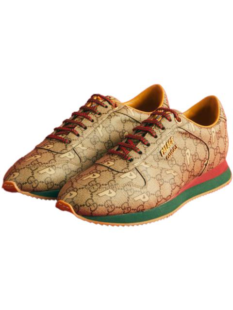 Palace x Gucci GG-P Supreme Sneaker Beige