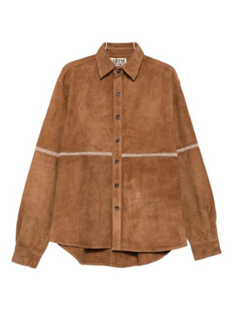 Rabari suede shirt