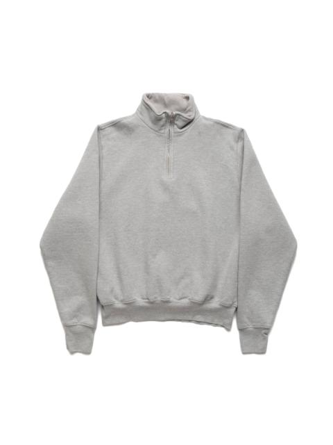 Half Zip Yacht Pullover Heavyweight - Heather Grey