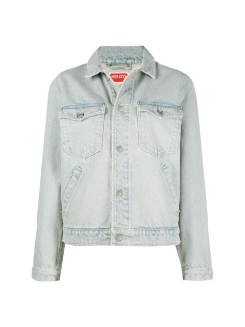 x Nigo floral-print denim jacket