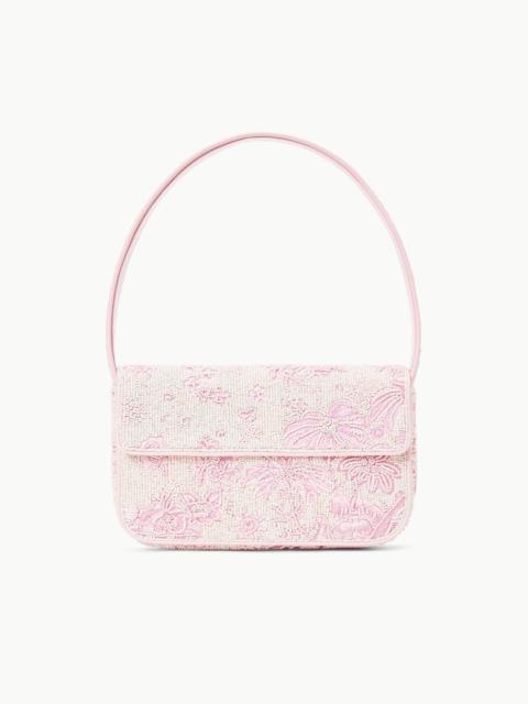STAUD TOMMY BAG IVORY CHERRY BLOSSOM TOILE