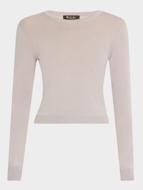 Long-Sleeve Cashmere Sweater