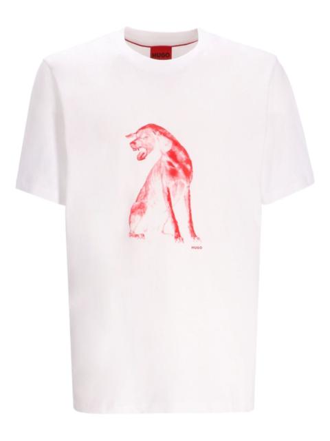 graphic-print T-shirt