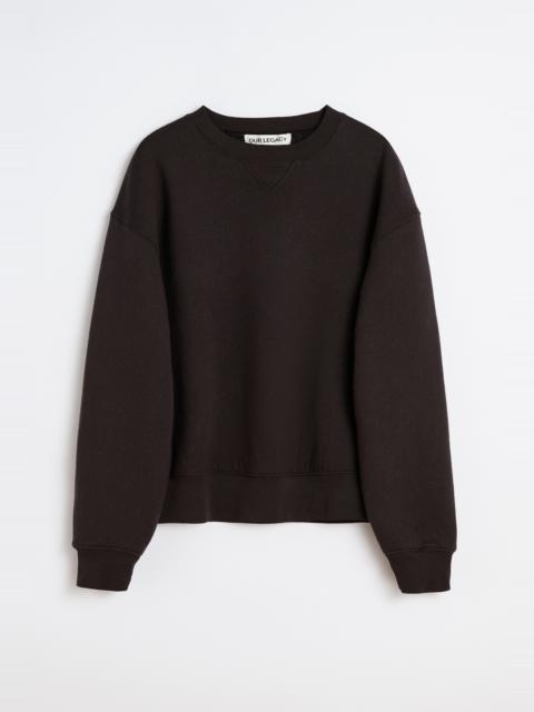 Perfect Sweatshirt Black Bear Wooly Fleece