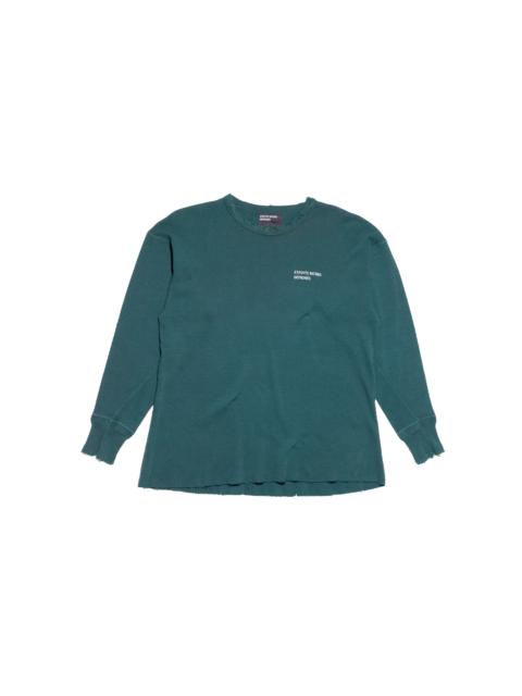 CLASSIC LOGO DISTRESSED THERMAL LS
