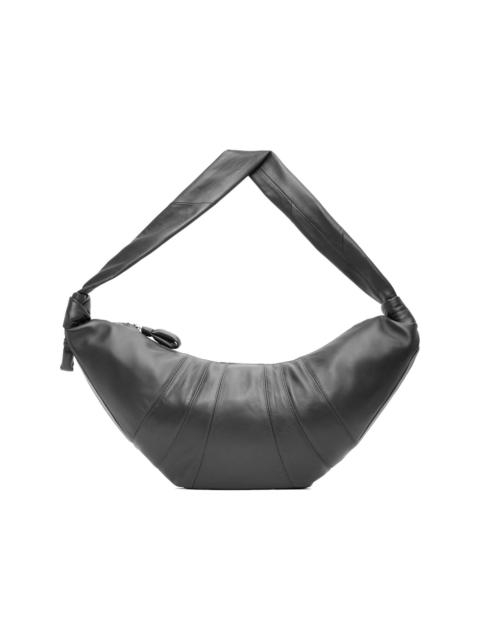 Gray Large Croissant Bag