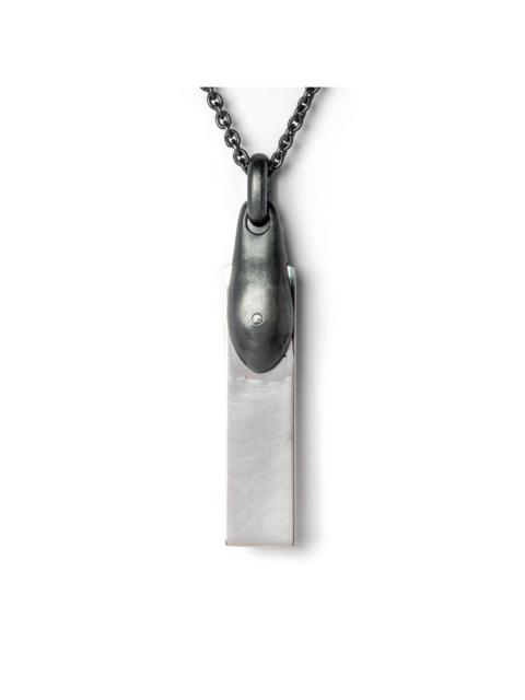 Chrysalis sterling silver necklace