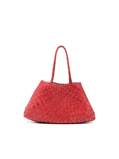 big Santa Crocce woven tote bag