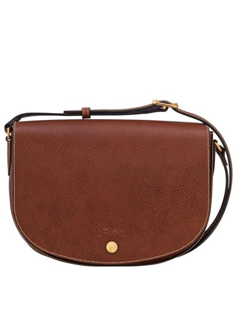 Épure Crossbody bag Brown - Leather