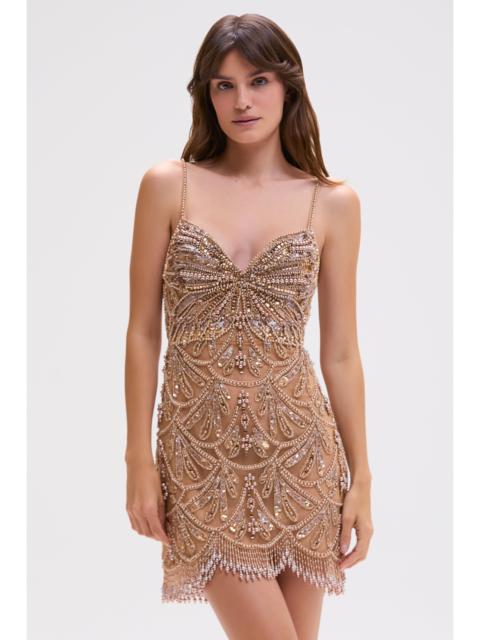 EMBROIDERY DREAMS MINI DRESS