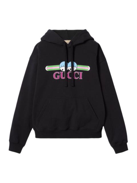 Gucci Print Cotton Jersey Sweatshirt 'Black' 782788-XJGI4-1152