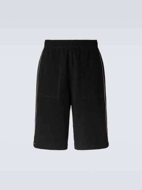 Prince cotton-blend terry shorts