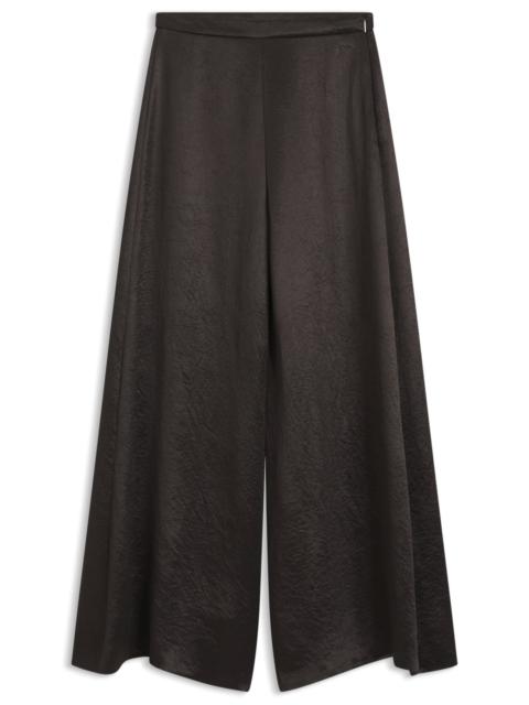 RELAXED-FIT TROUSERS IN LUSTROUS TWILL