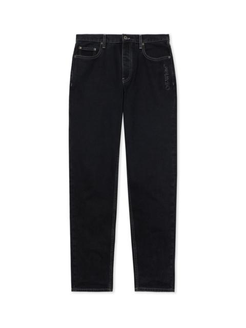 Half Arrow Tapered Jeans