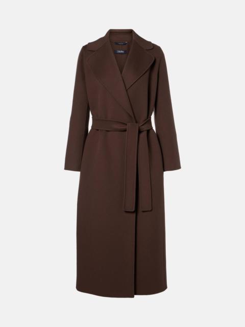 Poldo virgin wool wrap coat