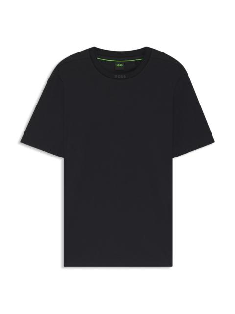 COTTON T-SHIRT WITH LOGO CREW NECK