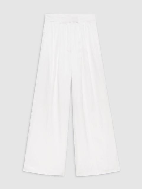 Lou Trouser - Ivory Linen Blend