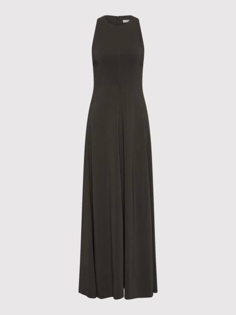 Cut Away Maxi Dress - Black Olive