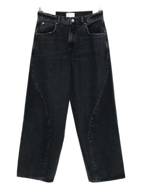 panelled jeans