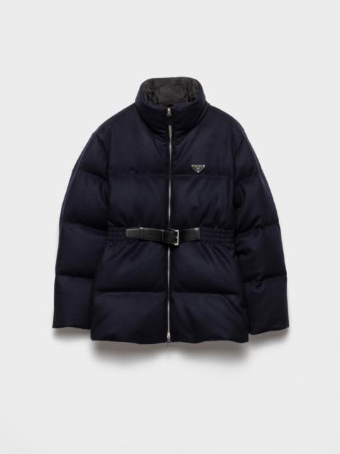 Loden down jacket