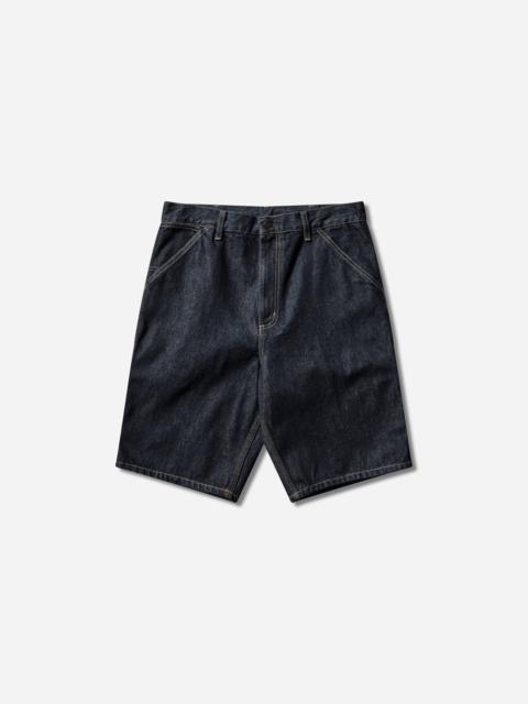 Men's Single Knee Shorts Blue (Rinsed)