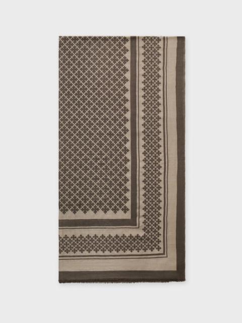 Scarf Julee Chocolate ONESIZE