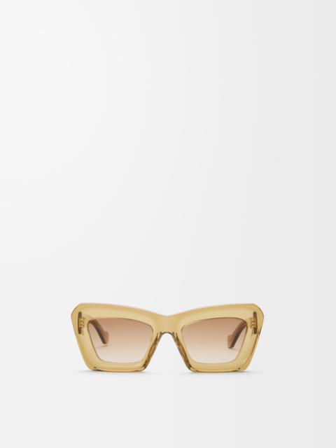 Beveled Cateye sunglasses
