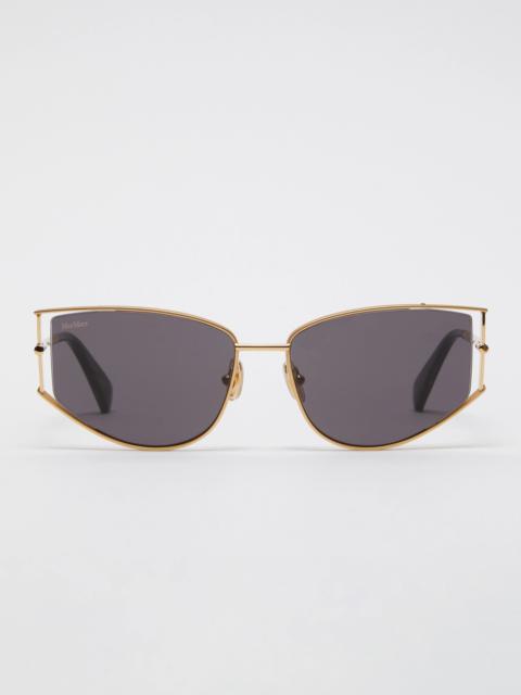 Cat-eye sunglasses - BLACK
